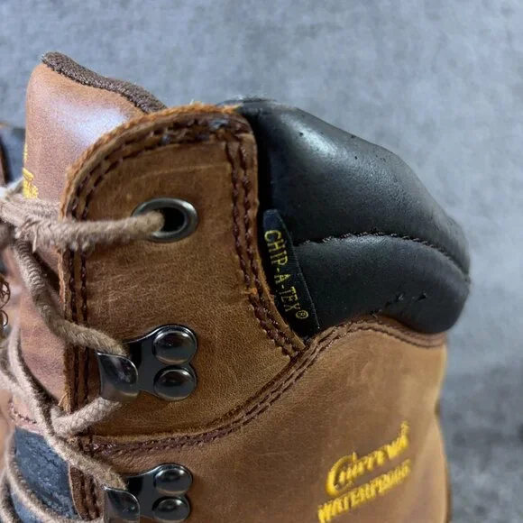 Chippewa Birkhead Work Boots Mens Size 13 Leather Waterproof Steel Toe Insulated
